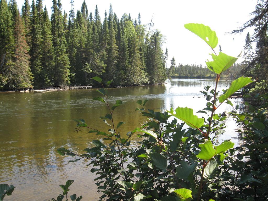 Gite De La Riviere Bed & Breakfast Chibougamau Bagian luar foto