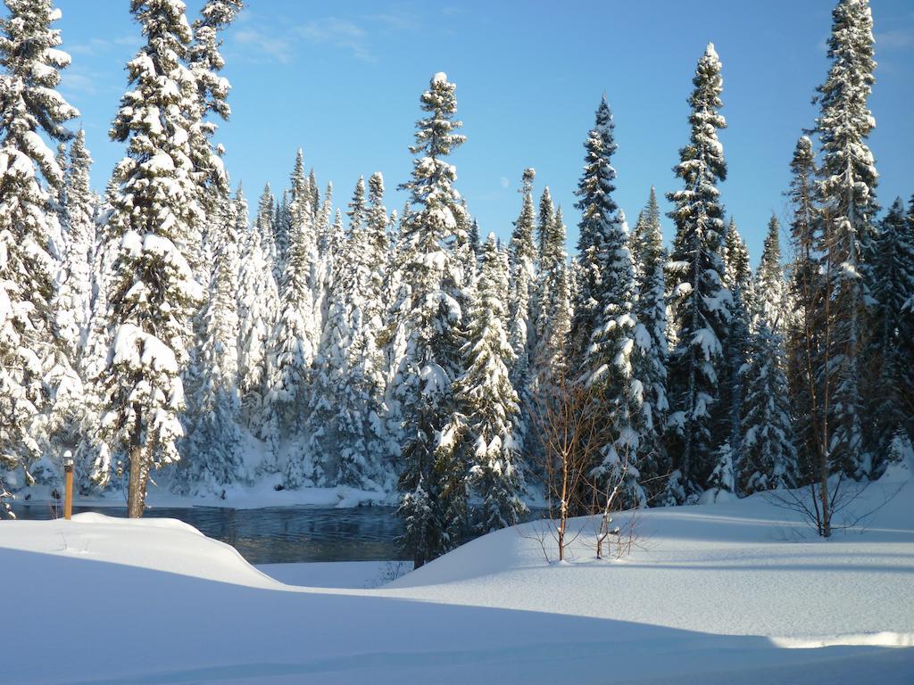 Gite De La Riviere Bed & Breakfast Chibougamau Bagian luar foto