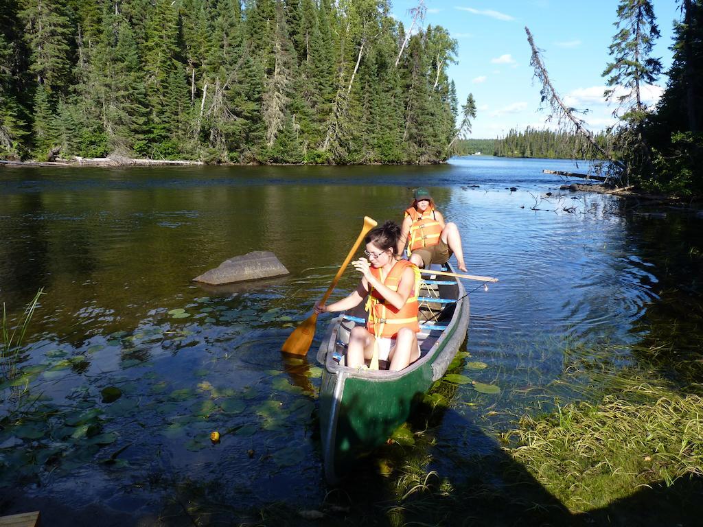 Gite De La Riviere Bed & Breakfast Chibougamau Bagian luar foto