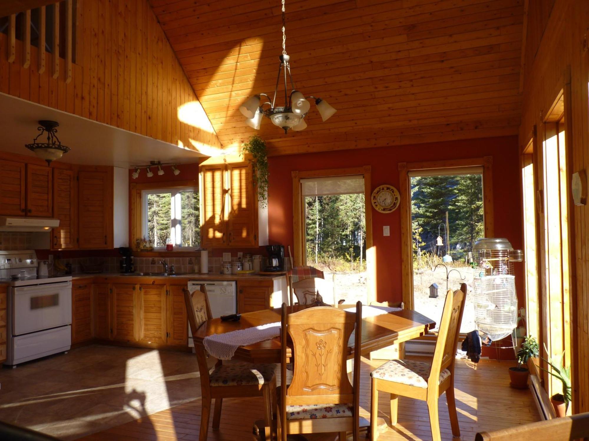 Gite De La Riviere Bed & Breakfast Chibougamau Bagian luar foto