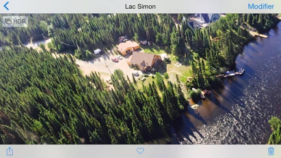 Gite De La Riviere Bed & Breakfast Chibougamau Bagian luar foto